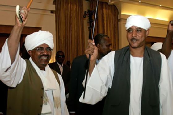 صور زواج ابنة موسى هلال زعيم المحاميدا في دارفور و رئيس تشاد إدريس ديبي Image